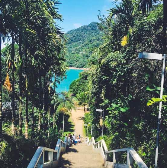 Apartamento Novo , Poucos Metros Da Praia Com Wi Fi Ubatuba Exterior photo